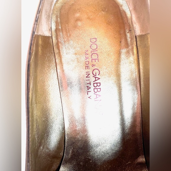 Dolce & Gabbana Houndstooth Heels - Made in Italy 37 - Picture 4 of 12